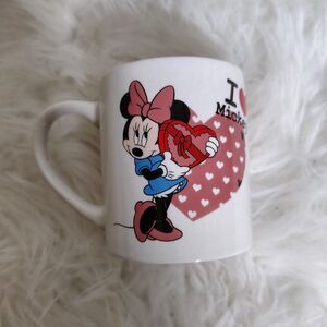 Vtg Disney Park"I Love Mickey" Minnie Mouse Coffee Mug